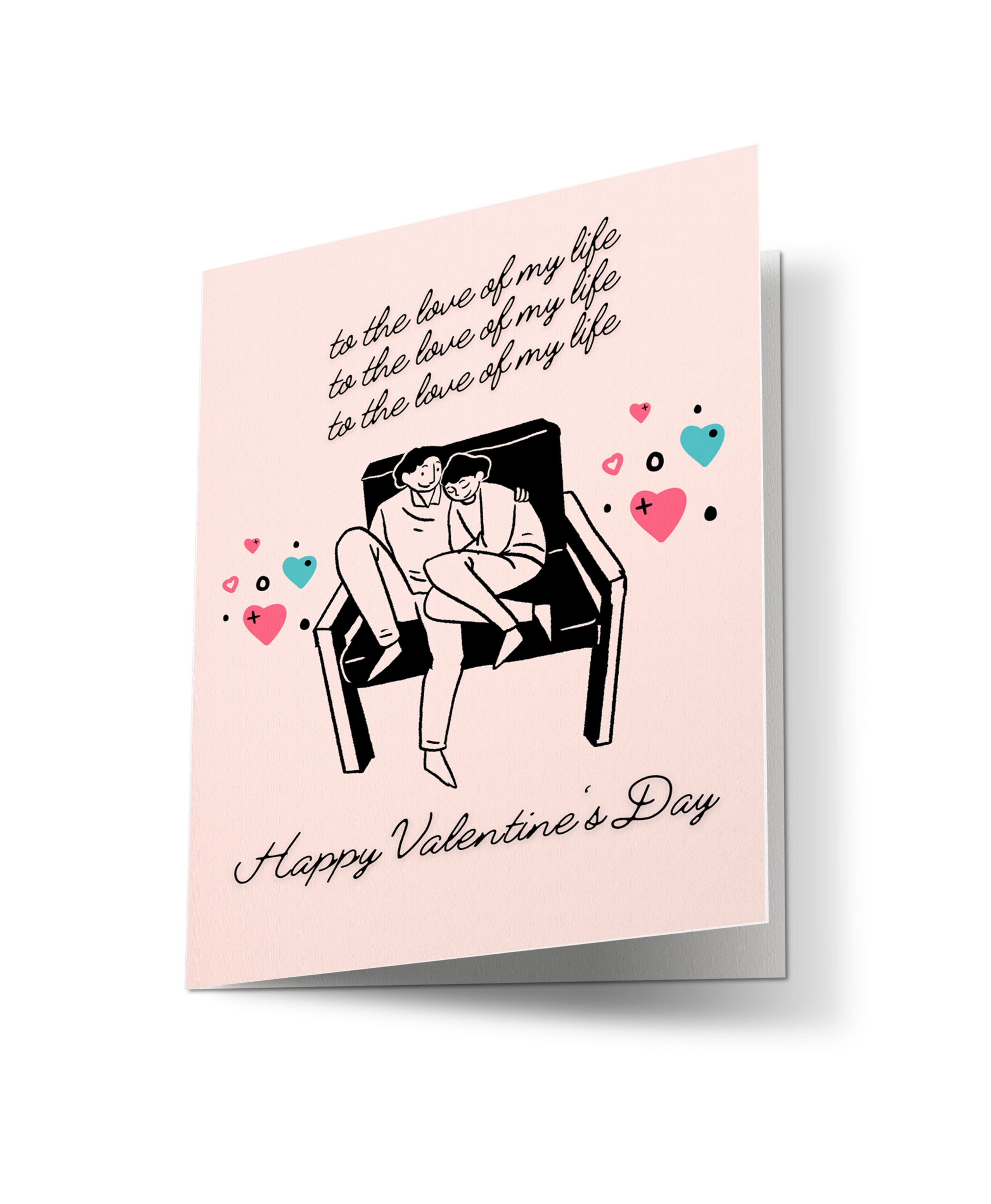 To The Love Of My Life Valentine’s Day Card – Christian Motivational ...